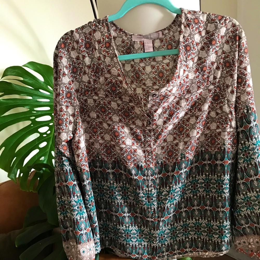 Geometric Blouse